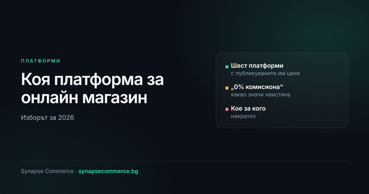 Платформа за онлайн магазин: коя да изберете